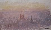 Claude Monet Vue generale de Rouen oil on canvas